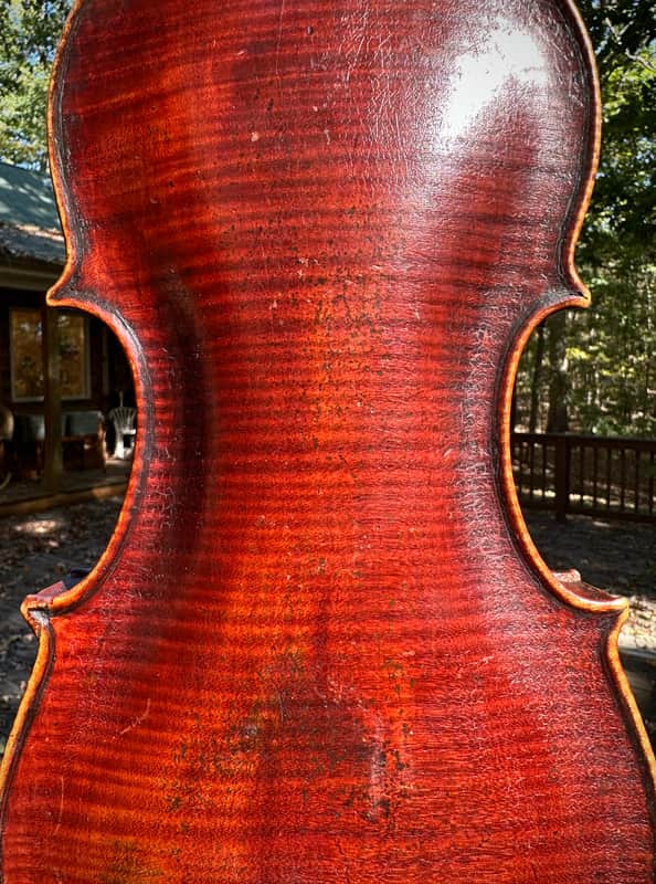 Old Mathias Albani label Violin 4/4 *Watch Video image 1