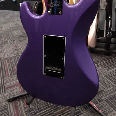 G&L Fullerton Deluxe Skyhawk HH Plum Metallic w/ Duncan Pickups, HSC image 4