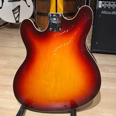 Fender - Modern Player Starcaster 3 Tone Sunburst - Maple ( No Case Or Bag) - USED image 7