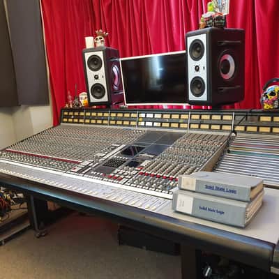 FAMOUS 32 Channel SSL SL 6000 E Mixing Desk BBC Maida Vale Studios image 8
