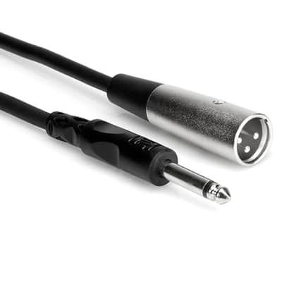 Hosa PXM105 PXM105 1/4" TS to XLR Male - 5'