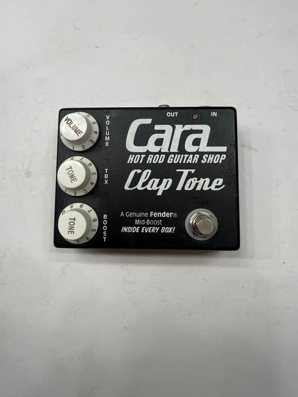 Cara Fender Hot Rod Clap Tone Mid Booster Eric Clapton Guitar Effect Pedal image 1
