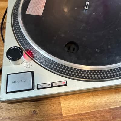 technics turntable sl 1200 mk2 Silver DJ Vinyl Record Lp Player Direct Drive image 5