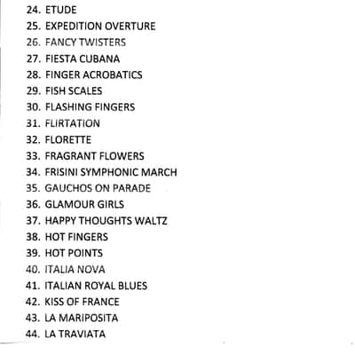 Pietro Frosini Massive Accordion Sheet Music DVD WITH 88 Selections Knocky P{F-1 2026 image 2