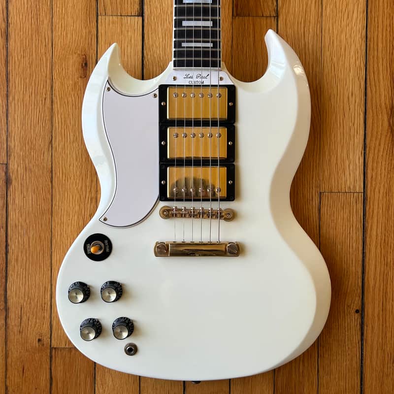 2005 Gibson SG Custom Left Handed Custom Shop Electric Guitar w/ OHSC