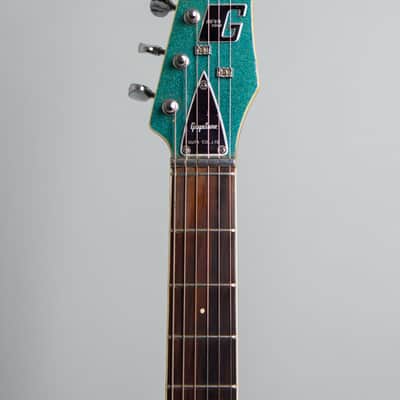 Guyatone  LG-350T Sharp Five Solid Body Electric Guitar,  c. 1970, black hard shell case. image 5