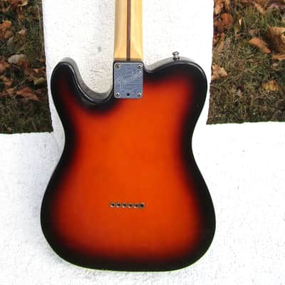 Fender Telecaster Guitar, 1994, USA, Sunburst Fiinish, Fender HSC image 12