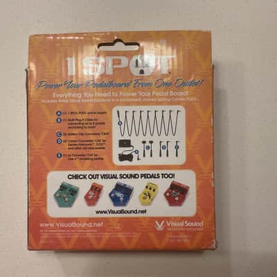 Truetone 1 Spot 9v Adapter Combo Pack with 8-Plug Daisy Chain and 5 Adaptors - Black image 5