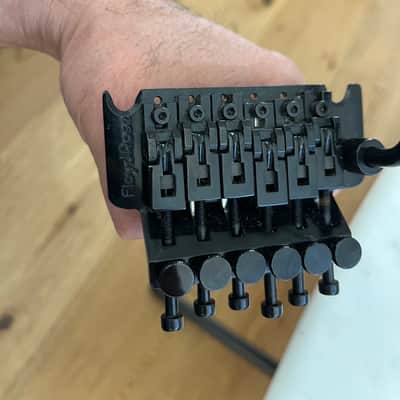 Floyd Rose Original  Black Made in Germany with 37mm Titanium Block R3 nut image 7