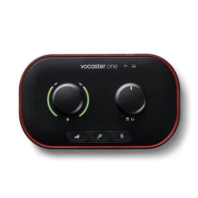 Focusrite Vocaster One 1-Channel Podcast Interface image 1
