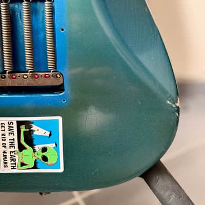 Fender Stratocaster 1966 - refin Lake Placid Blue image 11