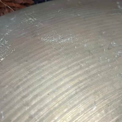 Vintage 1970s Avedis Zildjian USA 21" Ride Cymbal Thin Logo Stamp '70s image 5