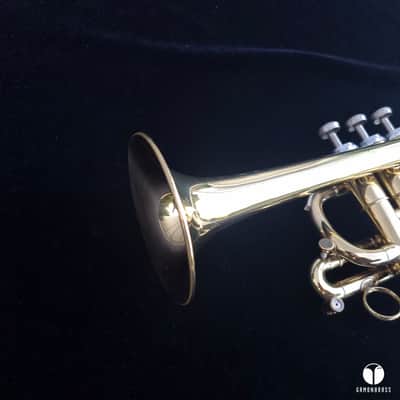 Getzen Capri Bb / A piccolo trumpet two leadpipe gamonbrass image 16