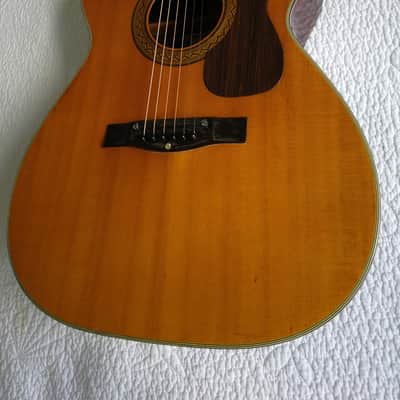 Ventura Bruno V-12 Acoustic Guitar Vintage - Made in Japan (See Video) image 4