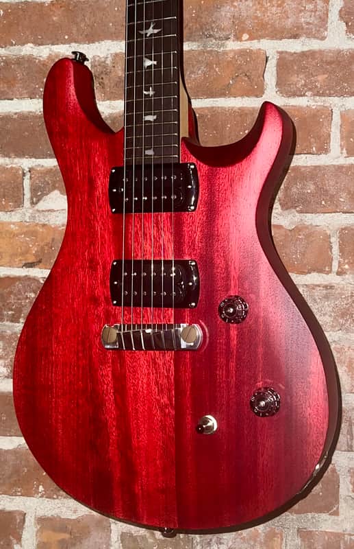 "NEW" PRS SE CE24 Standard Vintage Cherry Satin Stoptail Electric Guitar, Includes Pro Setup. Help Support Small Business !Vintage Cherry Satin