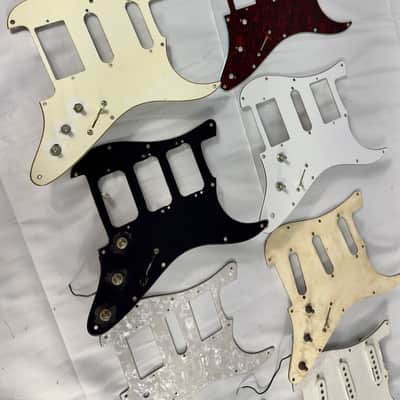 Miscellaneous Lot of 9 Pickguards *For Parts* - Various image 2
