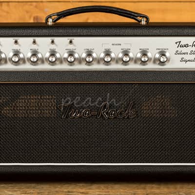 Two-Rock Silver Sterling Signature 100/50 Watt Head - Black image 2