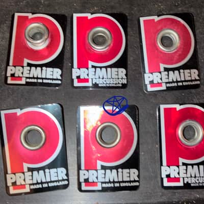 Premier 6 Drum Badge 1970s image 1