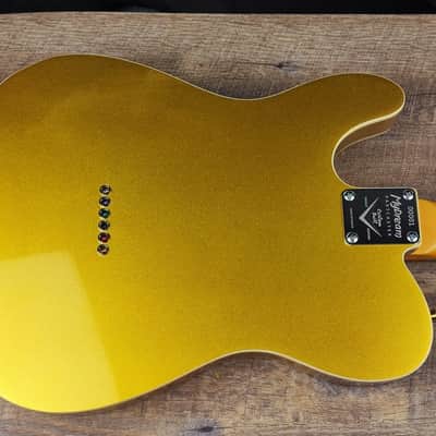 MyDream Partcaster Custom Built - Gold Charlie Christian Quarter Sawn image 8