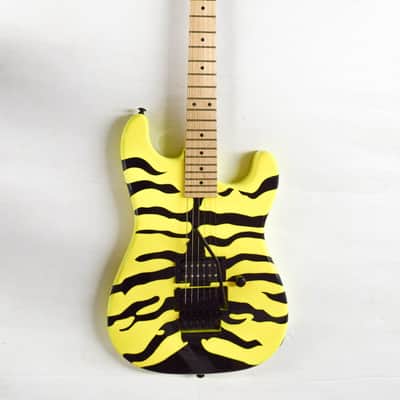 ESP LTD GL-200MT George Lynch Signature - Yellow with Tiger Graphic image 9