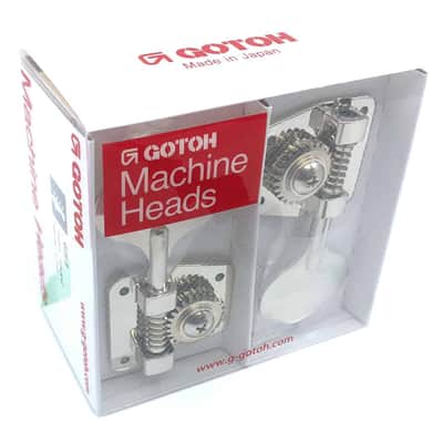 Gotoh GB2 Bass Machine Heads Set of 4 Inline - Gold---gold image 5