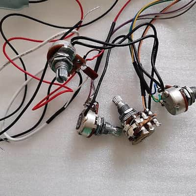 1 Set Bass Guitar Passive Pickups 2 Band EQ Preamp Circuit image 11