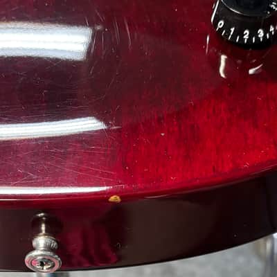 1991 Gibson Les Paul Studio with Ebony Fretboard 1990 - 1995 - Wine Red image 18