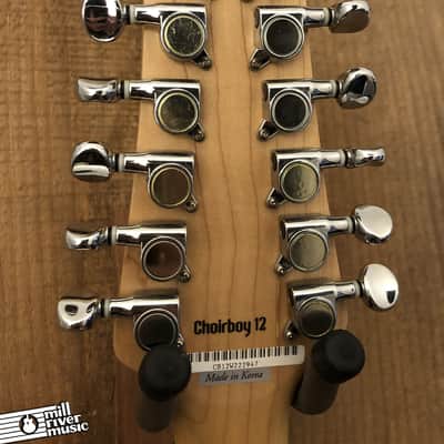 Brownsville Choirboy 12-String Electric Guitar Pearl White Metallic image 6