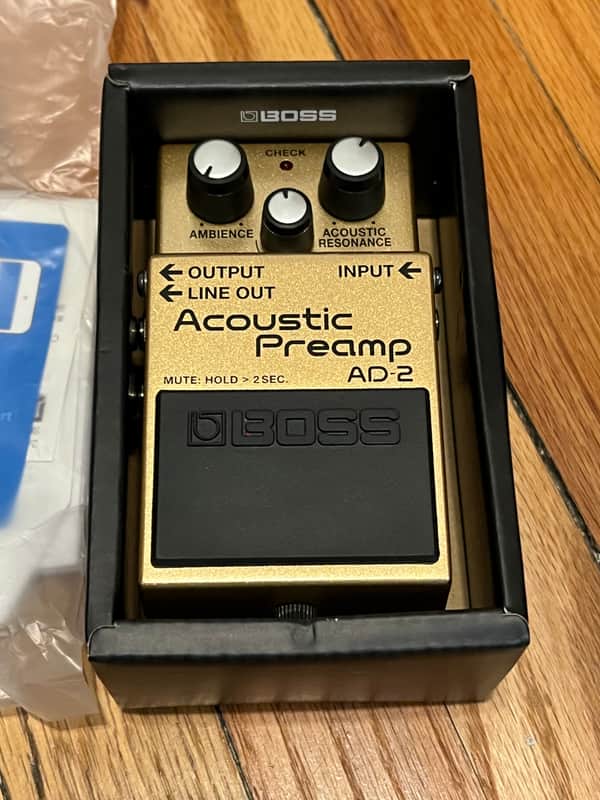 Boss AD-2 Acoustic Preamp Pedal image 1