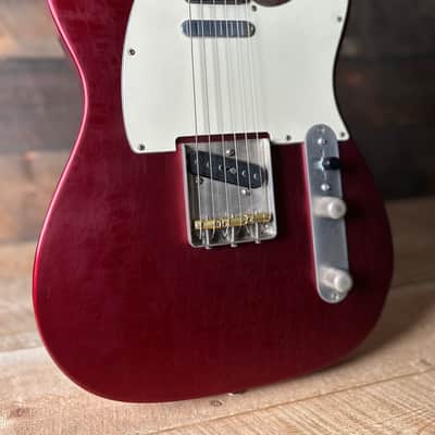LSL Instruments Limited Chris Fleming Series 60's T-bone Light Age - (Fleming Style) Candy Apple Red GOJI 8383 image 2