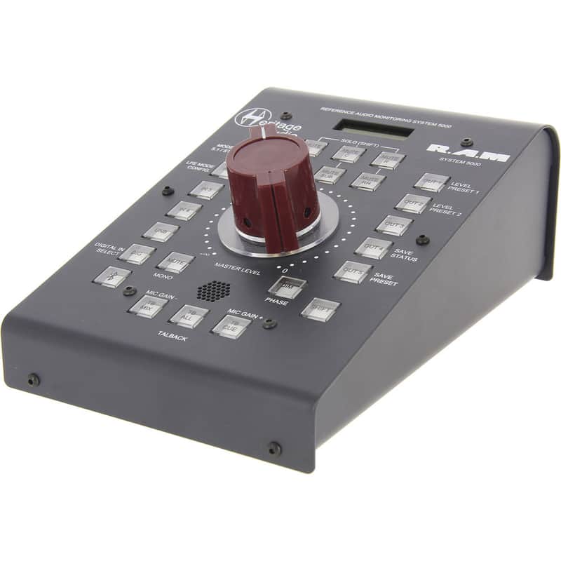 Heritage Audio RAM System 5000 5.1 Monitor Controller with Remote Control image 5