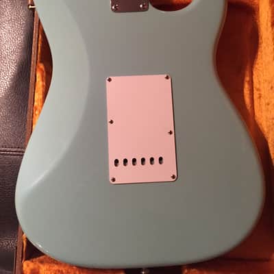 Fender Custom Shop 1961 NOS Stratocaster Lefty 2007 Aged Daphne Blue image 6