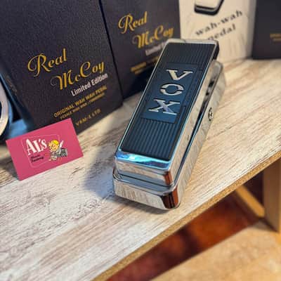 Vox VRM-1 LTD REAL MCCOY WAH PEDAL LIMITED EDITION 2024 - Silver image 2