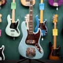 Fender Limited Edition Custom Shop 66 Jazz Bass Journeyman Rosewood Aged Daphne Blue 2023