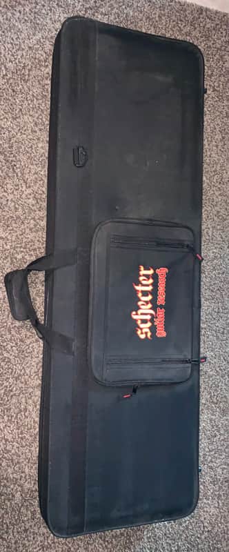 Schecter Guitar research case for electric bass guitar case image 1