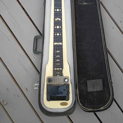 Supro Lap Steel 1959 - White image 2