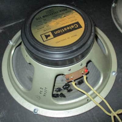 1978 Celestion Blackback G12M; 25-watt; 75hz; 16ohm; 1777 cone repaired #2 image 10