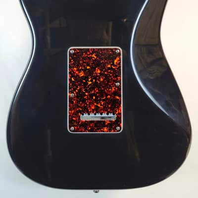 Pre Owned Vintage 1997 Fender U.S. Lone Star Stratocaster, Hot Rod Series, HSS, Black, w/Tweed HSC image 14