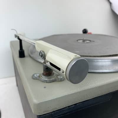 60s GATES CB-77 12” Broadcast Record Player Turntable w/Two Tone Arms image 21