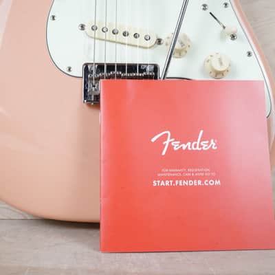 Fender Made In Japan Hybrid '60s Stratocaster 2019 Flamingo Pink MIJ USA Vintage PUs w/ Gig Bag image 2