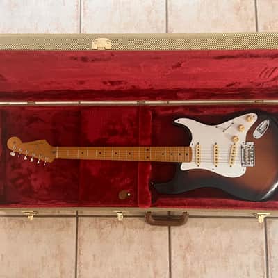 Fender Vintera '50s Stratocaster Modified with Maple Fretboard 2019 - Present 2-Color Sunburst image 2