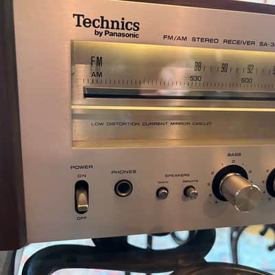 Technics Vintage Receiver SA-300 late 70's - VINYL COVERED image 2