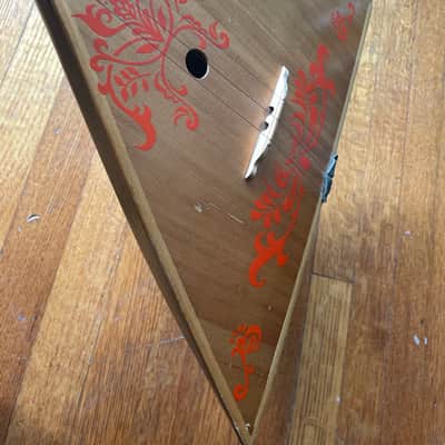 USSR Balalaika 1980s (uke ukulele oud banjo dulcimer domra russia russian made small acoustic guitar like instrument) image 8