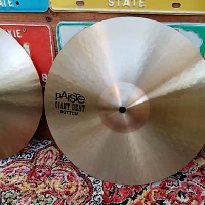 PAISTE Giant Beat 15” hi hat. Nuovo. image 2