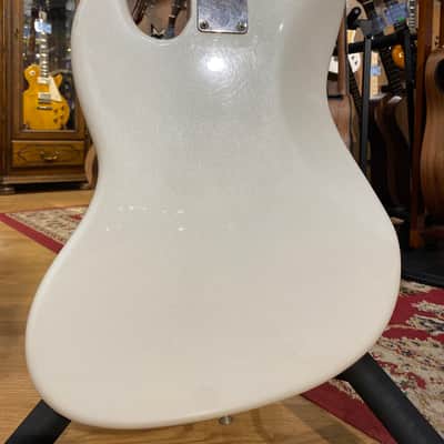 Fender JB-62 JV Serial Jazz Bass Pearl White 1982 image 6