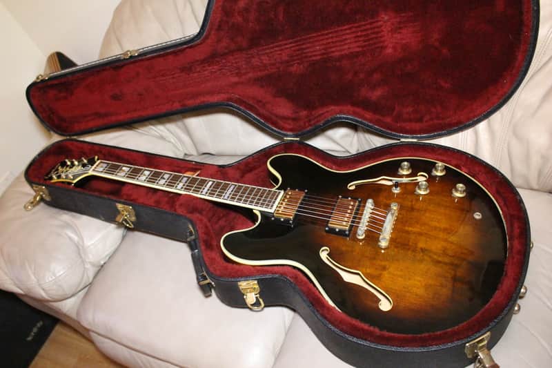 Epiphone Sheraton 1980's Sunburst MIJ Excellent Condition image 1