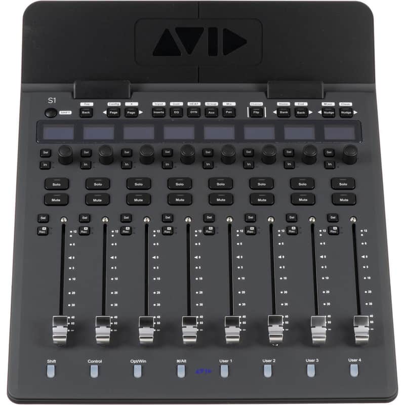 Avid S1 8-Fader EUCON Desktop Pro Tools Control Surface | Reverb