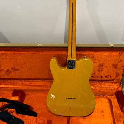 Fender Vintage Hot Rod '52 Telecaster with Seymour Duncan Vintage Mini Humbucker, Maple Fretboard 2007 - 2013 - Butterscotch Blonde image 2