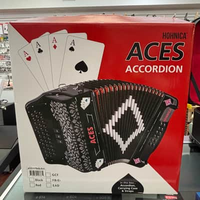 Hohner Aces Accordion F Bb Eb With Case Brand New image 14