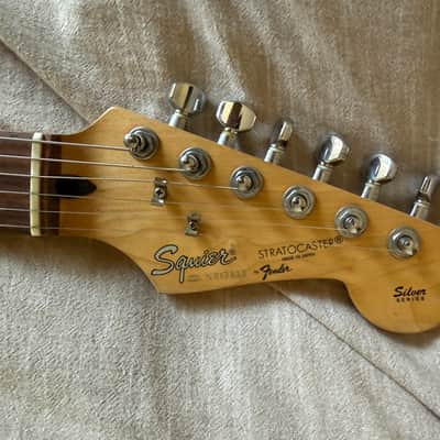 Squier Silver Series Stratocaster 1993 Sunburst MIJ Japan FujiGen image 2